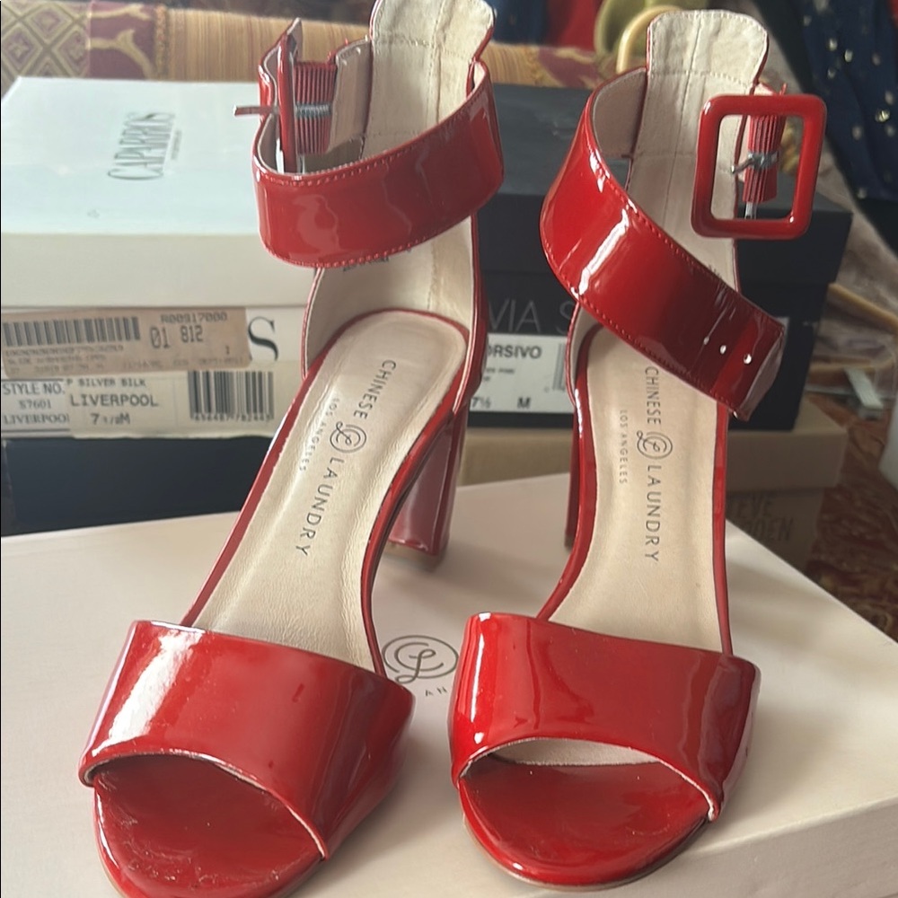 Chinese Laundry Red Women's Heels